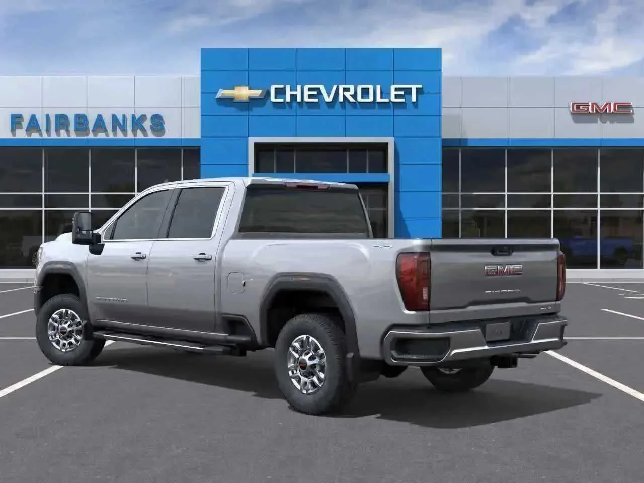 New 2026 Sterling Metallic GMC SLE image 3