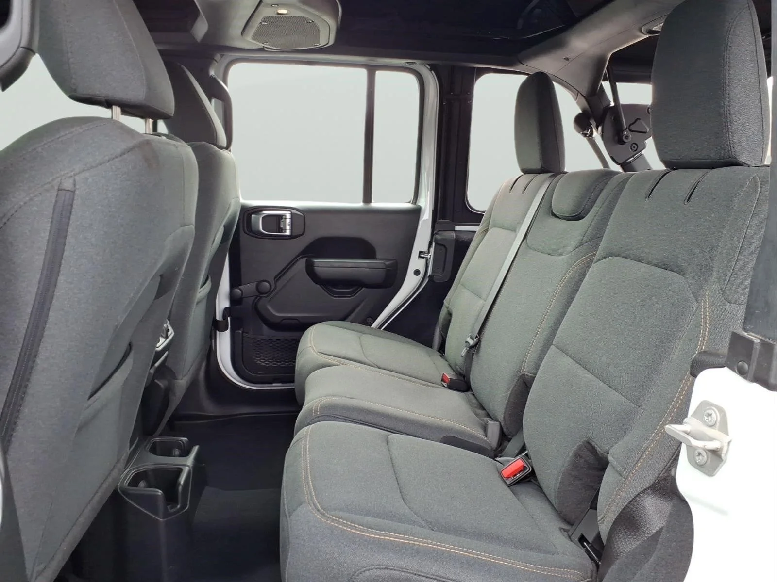 Used 2024 Bright White Clearcoat Jeep Sport image 9