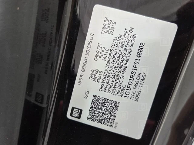 Used 2023 Black Chevrolet 3LT image 17