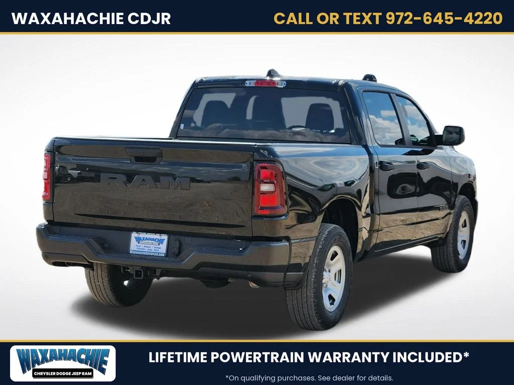 New 2027 Diamond Black Crystal Pearl-Coat Exterior Paint RAM Tradesman image 5