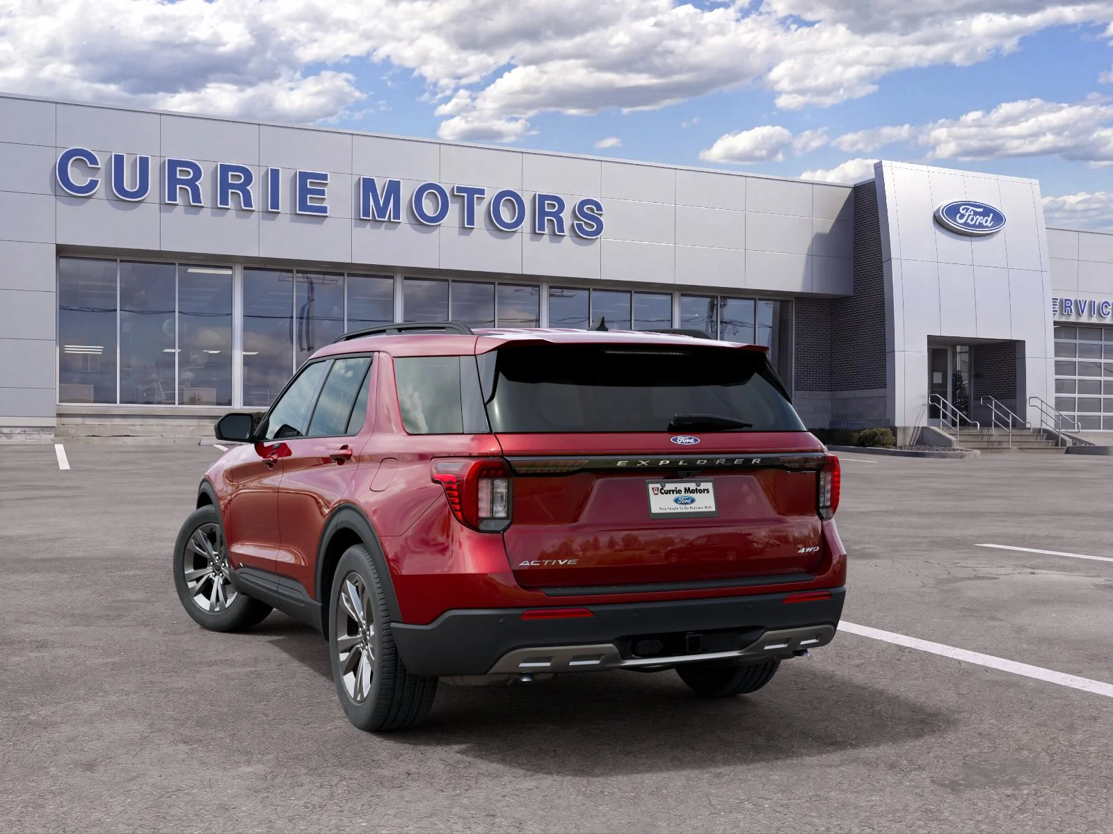 New 2027 Ruby Red Metallic Tinted Clearcoat Ford Active image 31