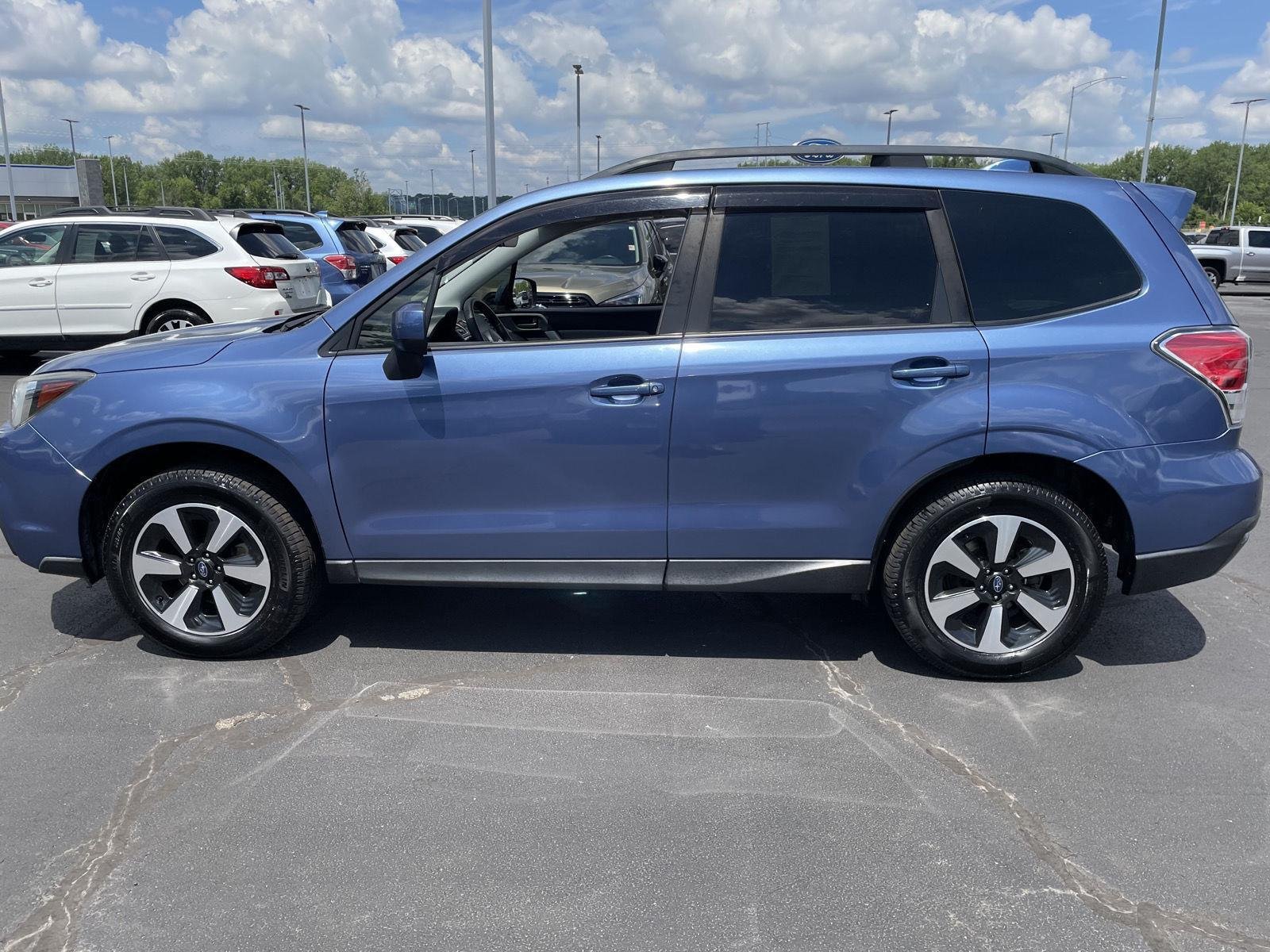 Used 2018 Subaru Forester Premium with VIN JF2SJAGC2JH506803 for sale in East Peoria, IL