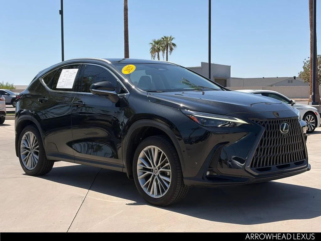 Used 2025 Black Lexus 350h Luxury image 8