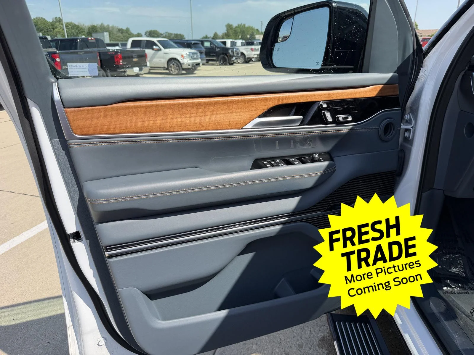 Used 2024 Bright White Clearcoat Jeep Series III image 13