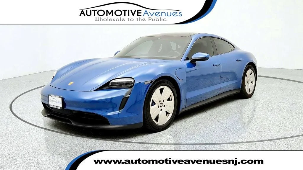 Used 2022 Neptune Blue Porsche RWD w/ Premium Package, Panoramic Roof & BOSE image 1