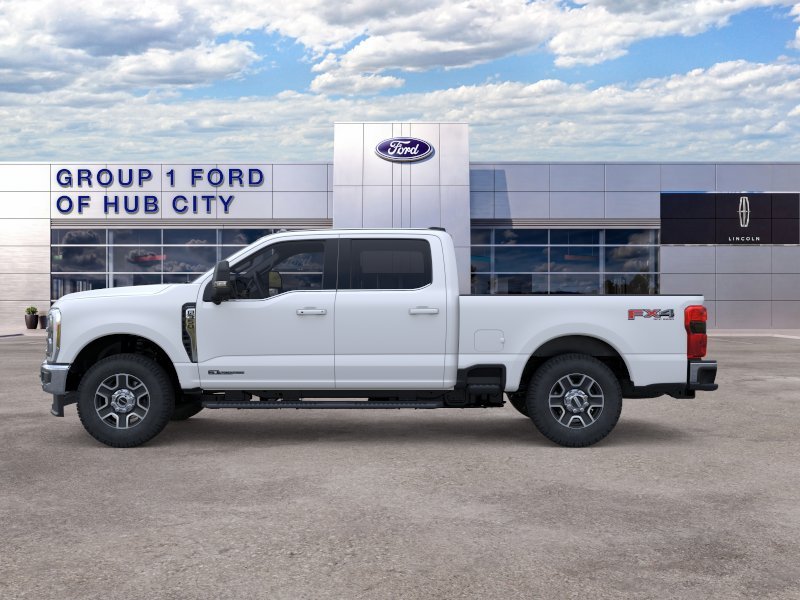New 2026 Star White Metallic Tri-Coat Ford F-350® Lariat® image 3