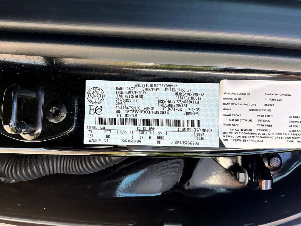 Used 2023 Black Ford Lariat image 37