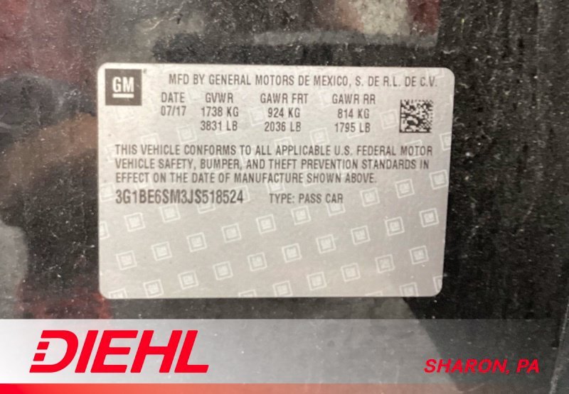 Used 2018 Black Chevrolet LT image 9