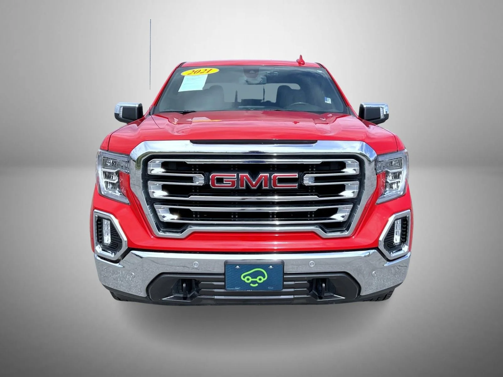 Certified Used 2021 Red GMC SLT image 2