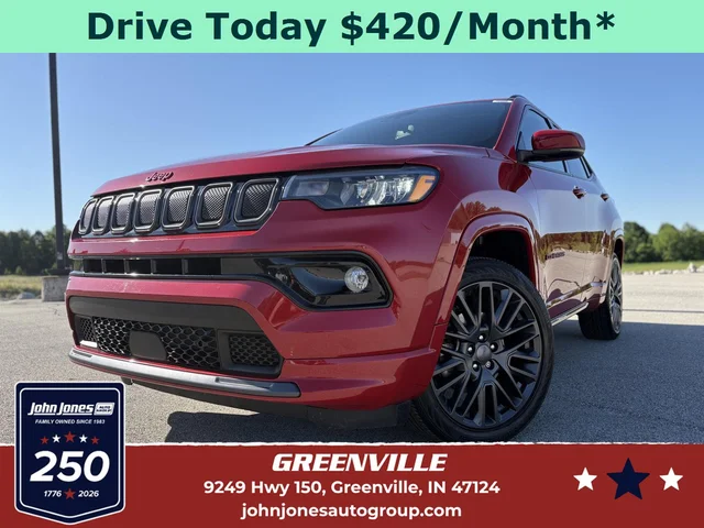 Pre-Owned 2022 Jeep Compass (RED) Edition Four Wheel Drive Sport Utility