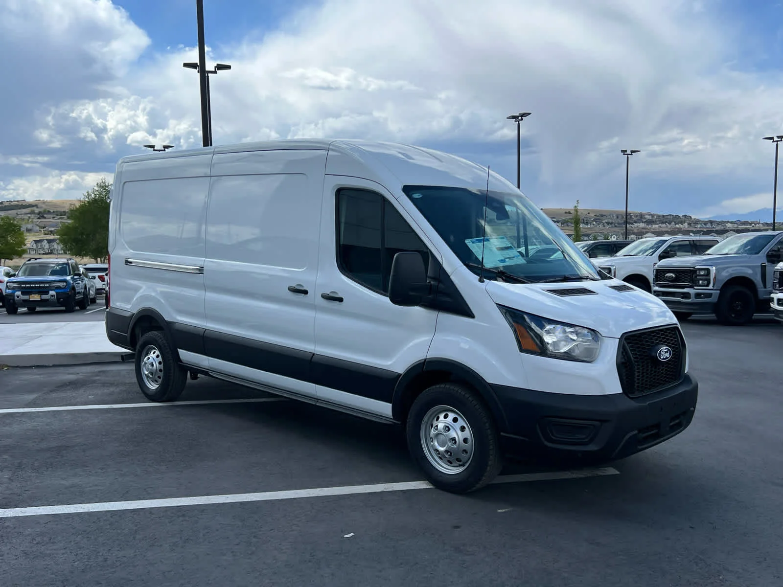 New 2026 Oxford White Ford Cargo Van image 5