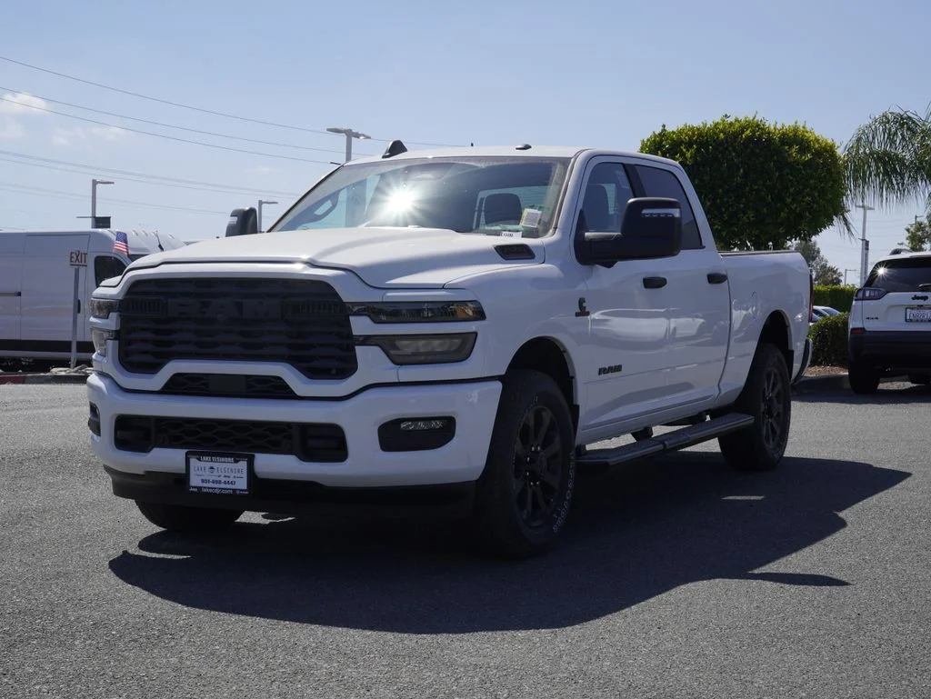 New 2026 Bright White Clear-Coat Exterior Paint RAM Big Horn image 7