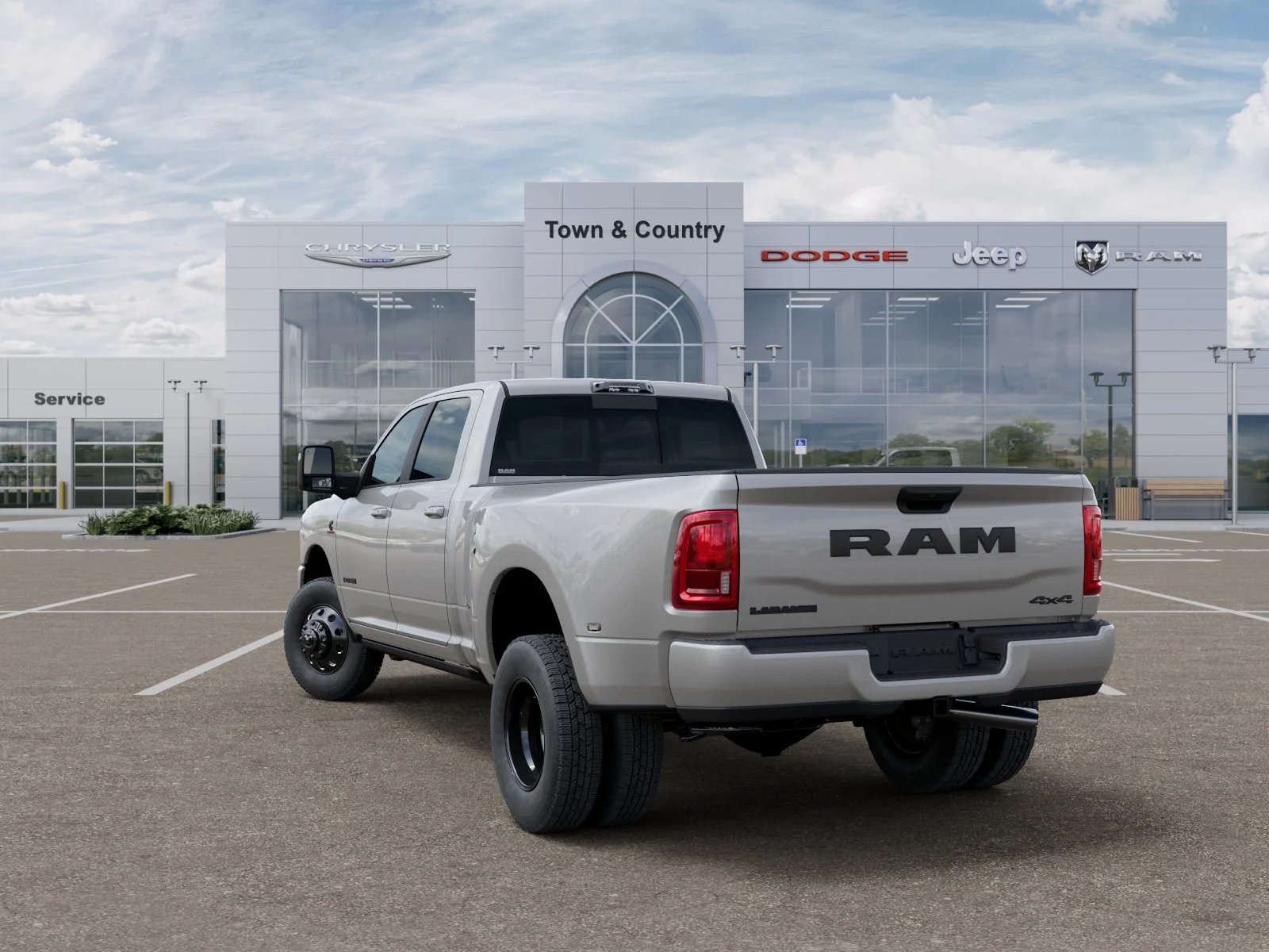 New 2027 Silver-Zynith Exterior Paint RAM Laramie image 29