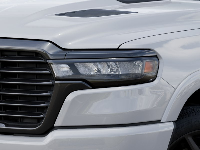 New 2026 Bright White Clear-Coat Exterior Paint RAM Laramie image 23