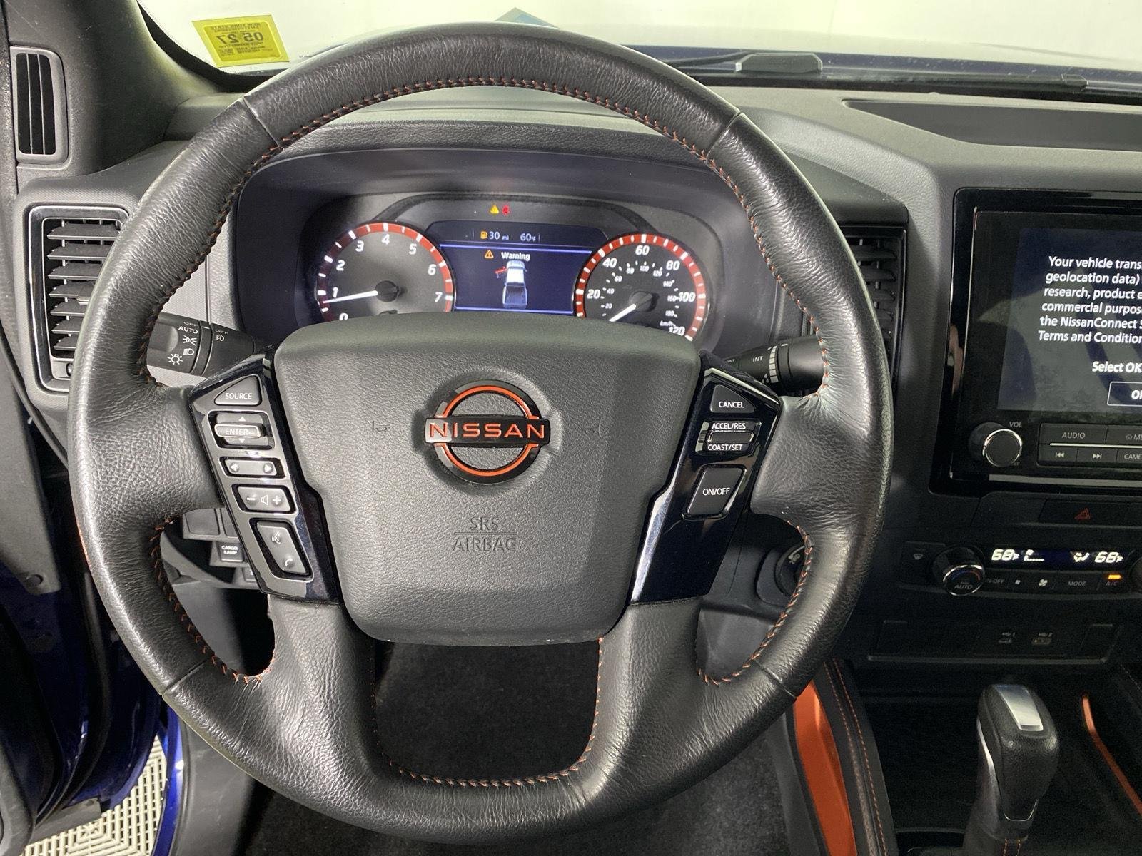 Used 2022 Deep Blue Pearl Nissan PRO-4X image 12