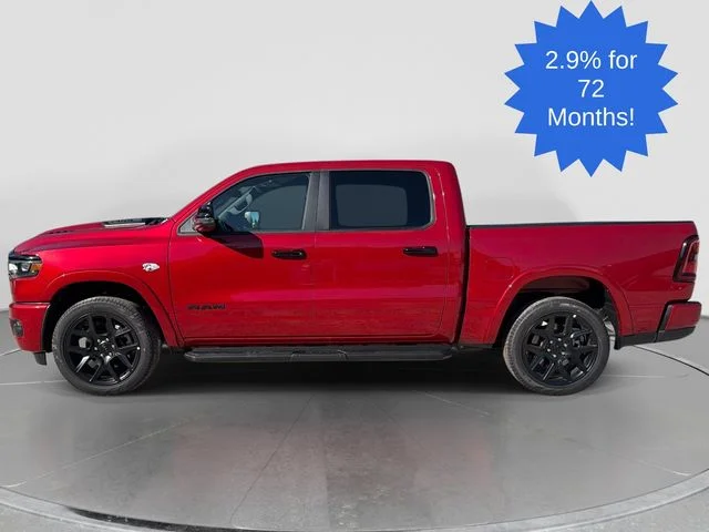 New 2026 Molten Red Pearl-Coat Exterior Paint RAM Laramie image 11