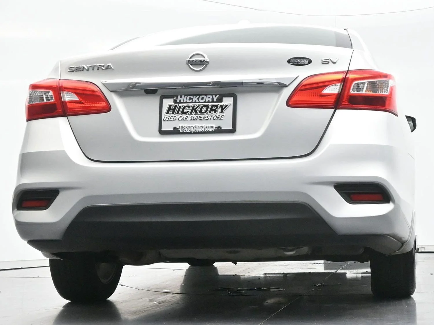 Used 2019 Brilliant Silver Metallic Nissan SV image 45