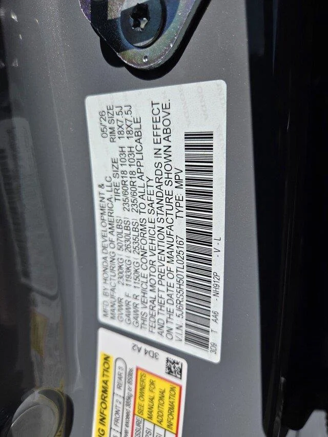 Certified Used 2026 Urban Gray Pearl Honda Sport image 33