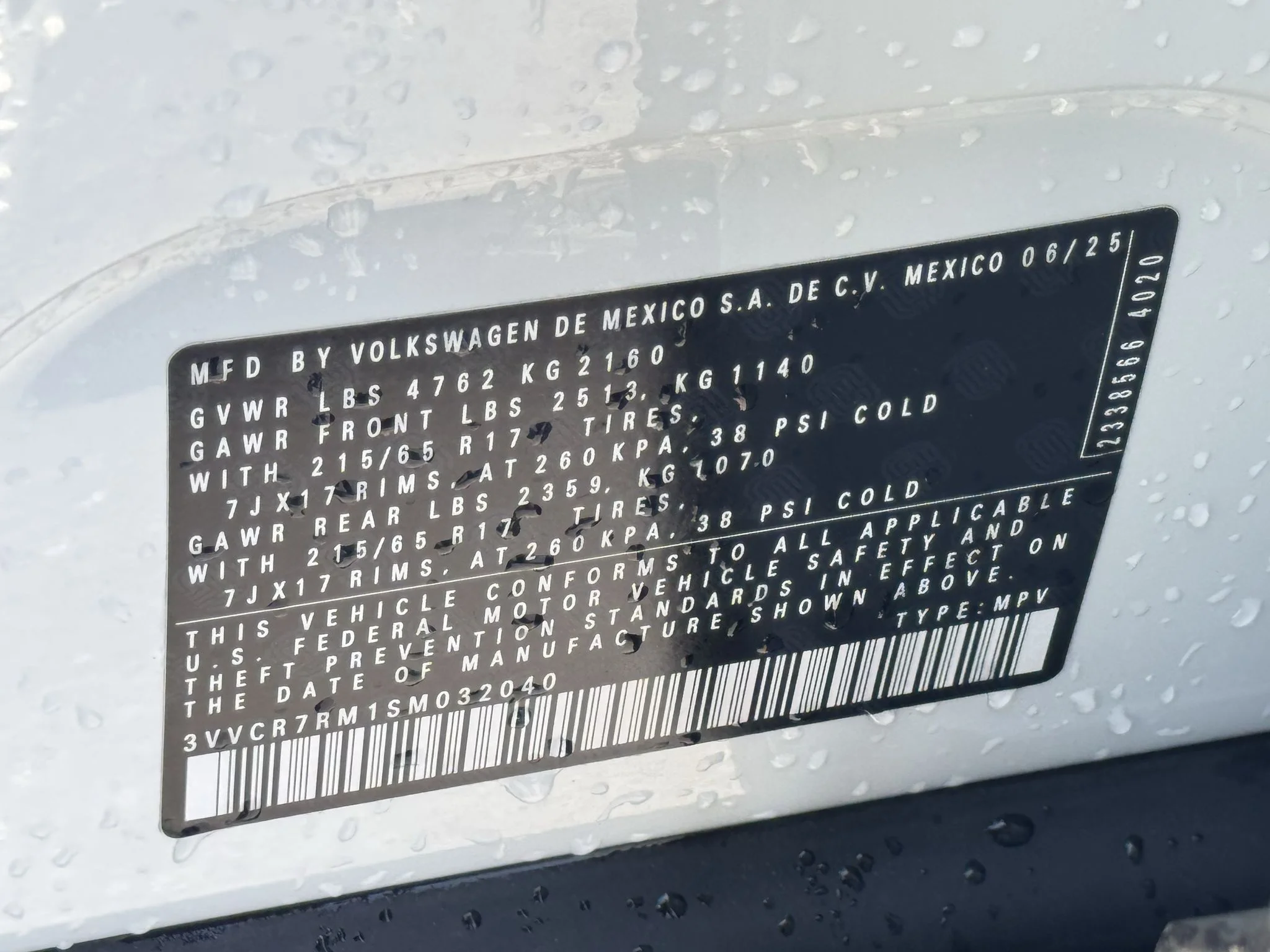 Certified Used 2025 Pure White Volkswagen S image 34