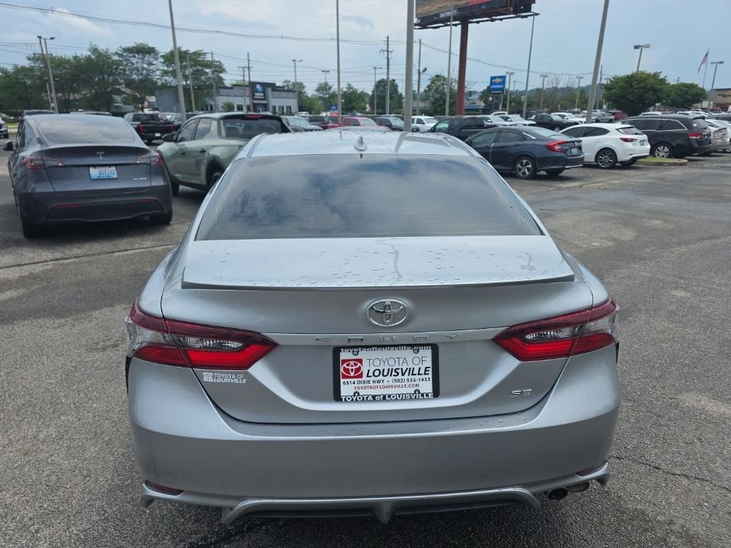 Certified Used 2022 Silver Toyota SE image 5