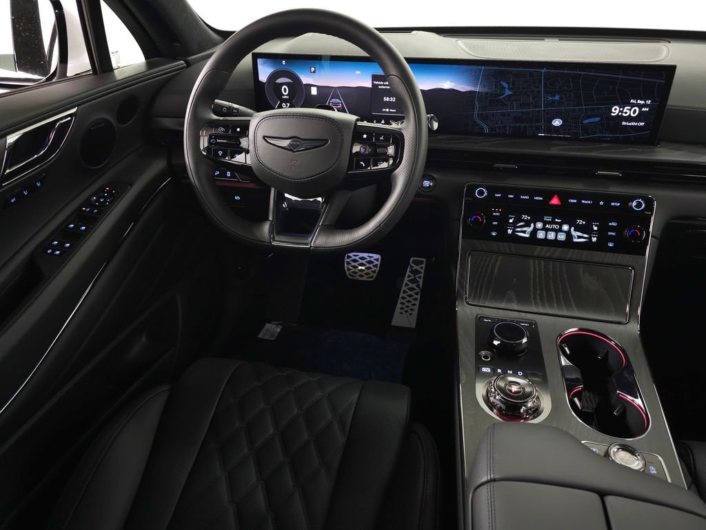 New 2026 White Genesis 3.5T E-SC MHEV PRESTIGE BLACK image 14