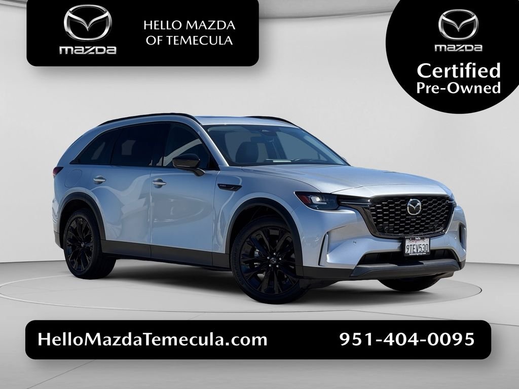 Certified Used 2025 Silver Mazda Premium image 1