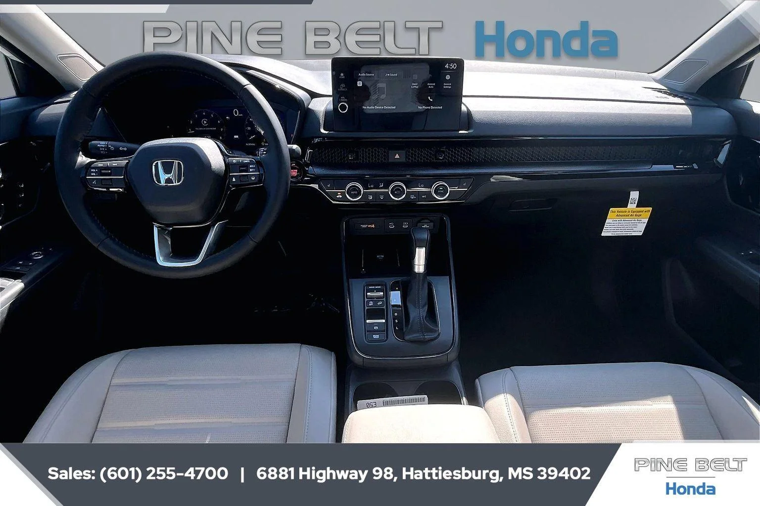 New 2026 Platinum White Pearl Honda EX-L image 5