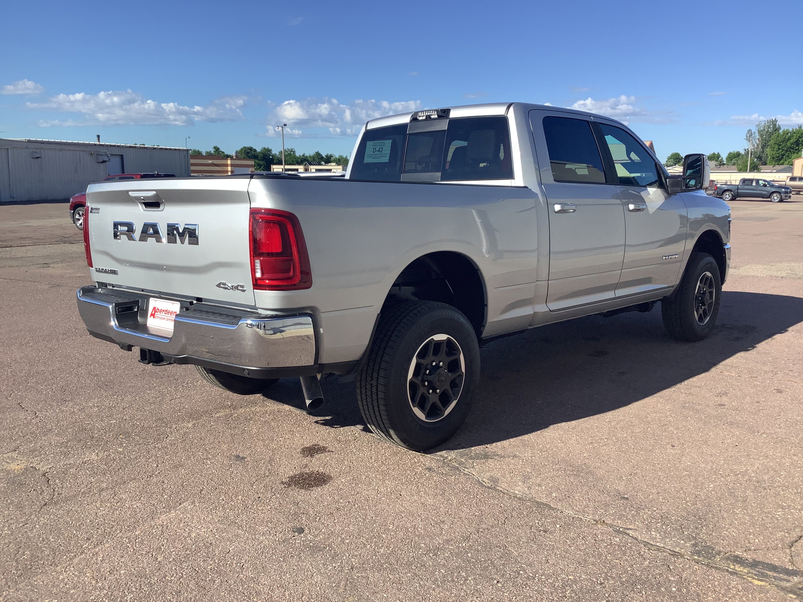 New 2026 Silver-Zynith Exterior Paint RAM Laramie image 5