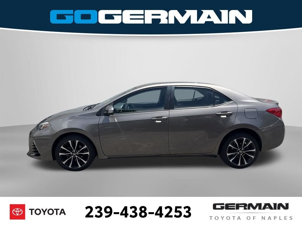 Certified 2017 Toyota Corolla SE with VIN 2T1BURHE8HC927010 for sale in Naples, FL
