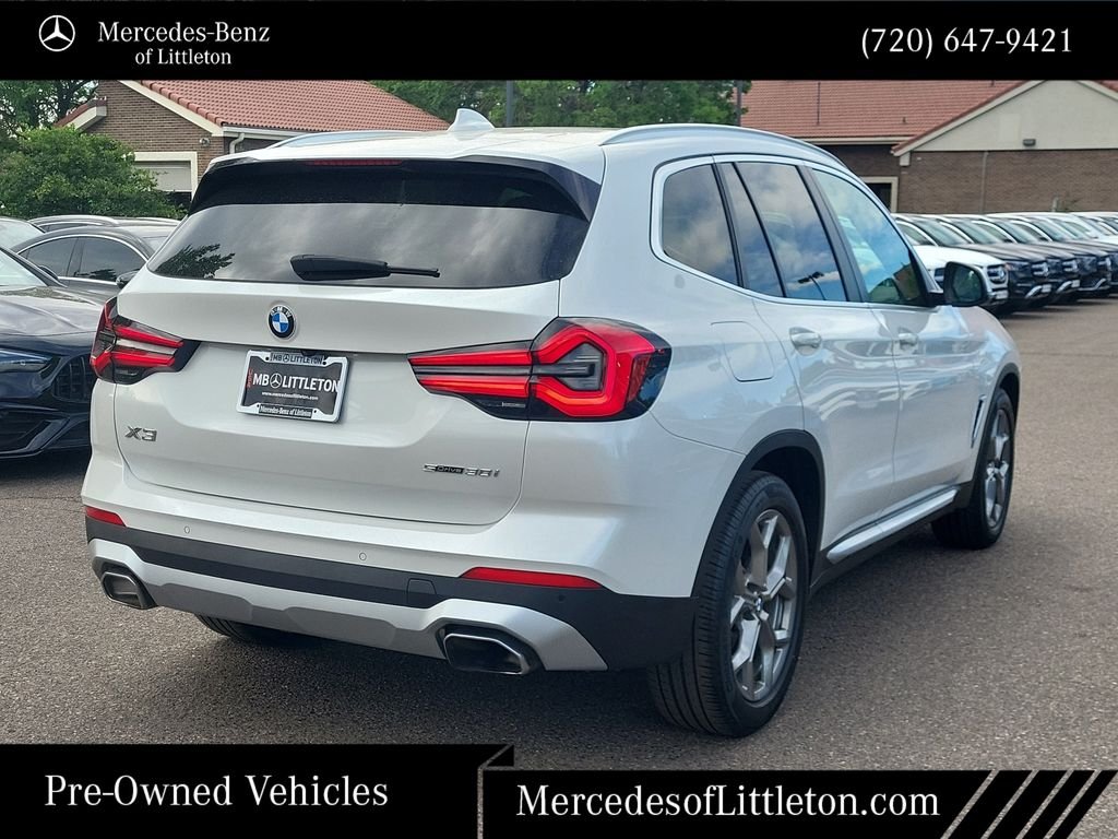 Used 2022 White BMW sDrive30i image 7