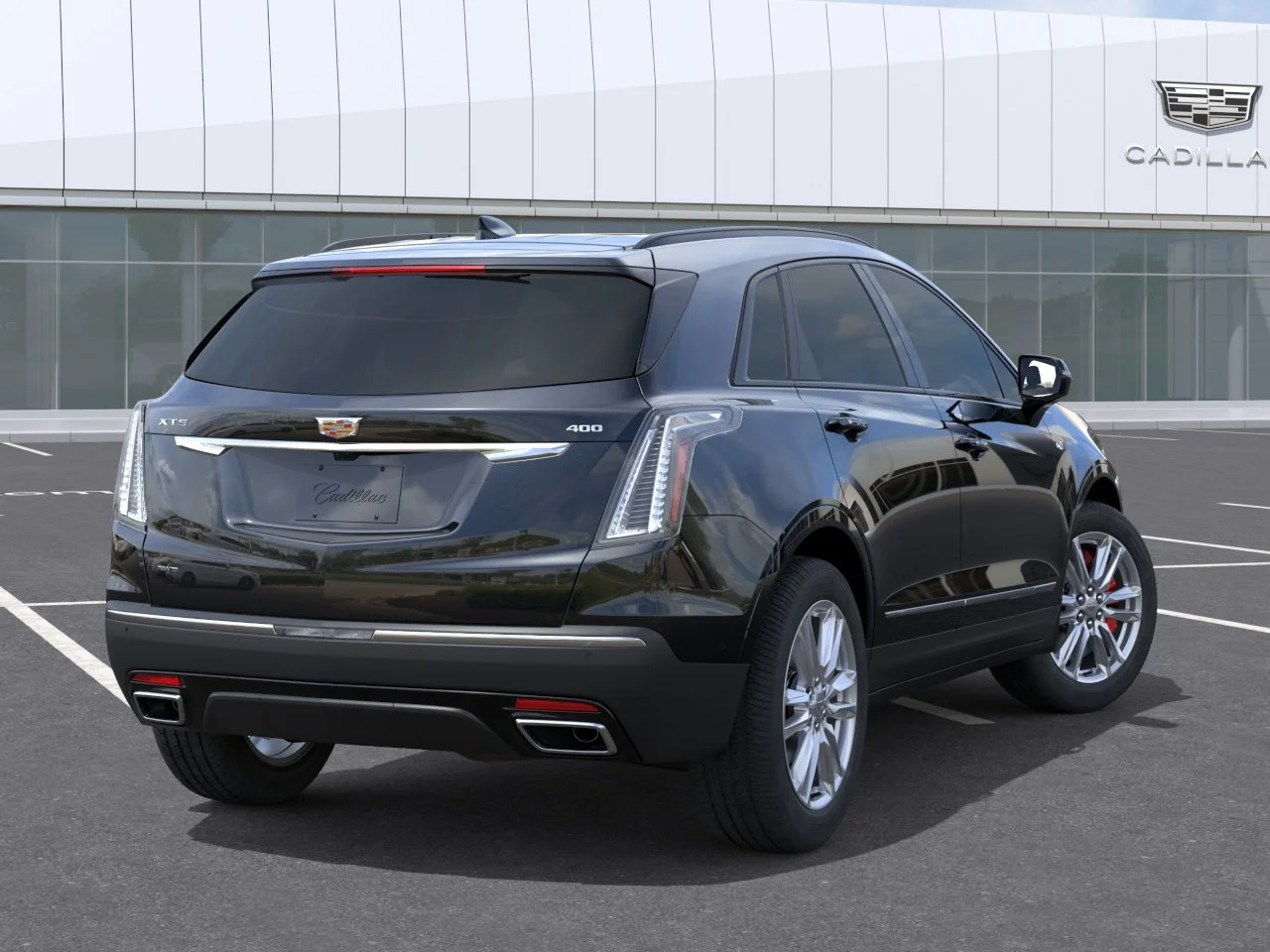 New 2026 Stellar Black Metallic Cadillac AWD Sport image 5