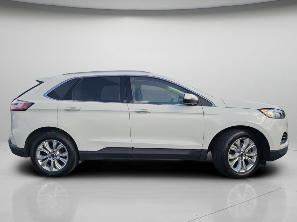 Used 2020 White Metallic Ford Titanium image 25