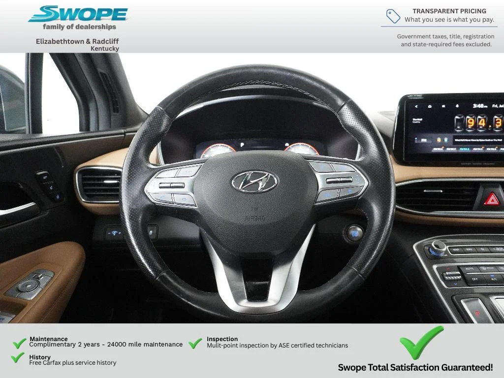 Used 2021 Hampton Gray Hyundai Calligraphy image 18