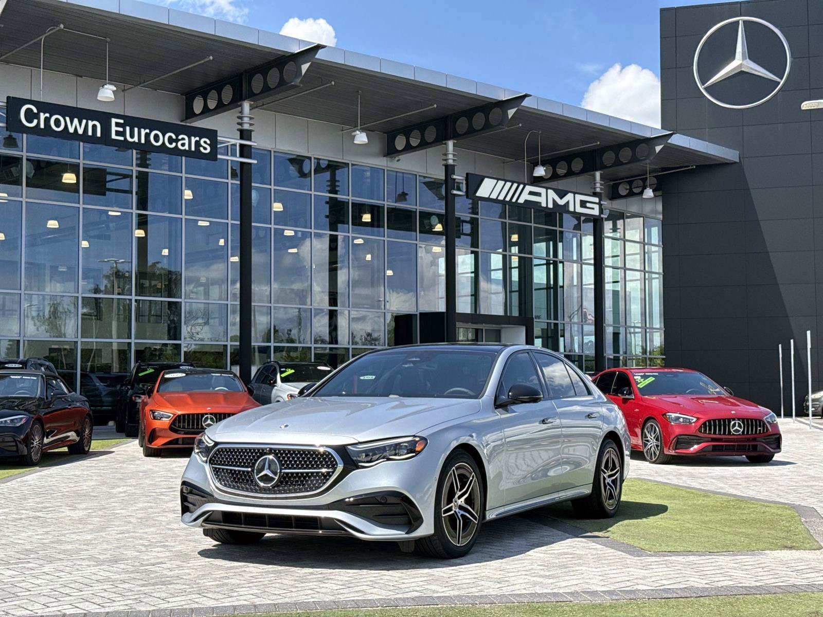 New 2027 Silver Metallic Mercedes-Benz E 350 RWD Sedan image 1