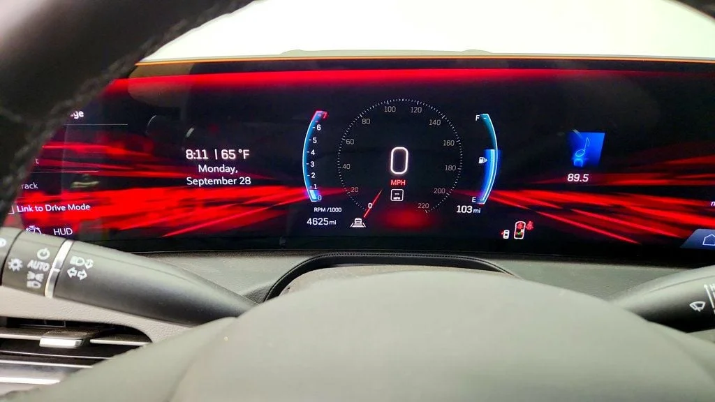 Used 2025 Drift Metallic Cadillac 4dr Sedan Blackwing w/ Precision Pkg, Parking Pkg & PDR image 14
