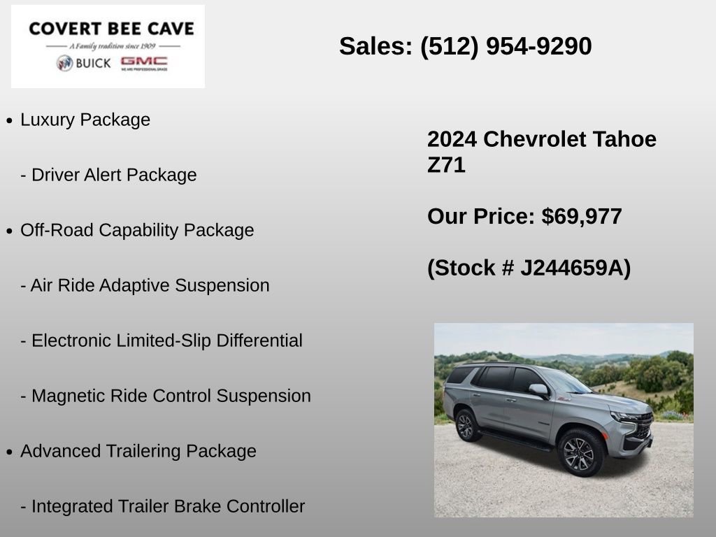 Used 2024 Sterling Gray Metallic Chevrolet Z71 image 36
