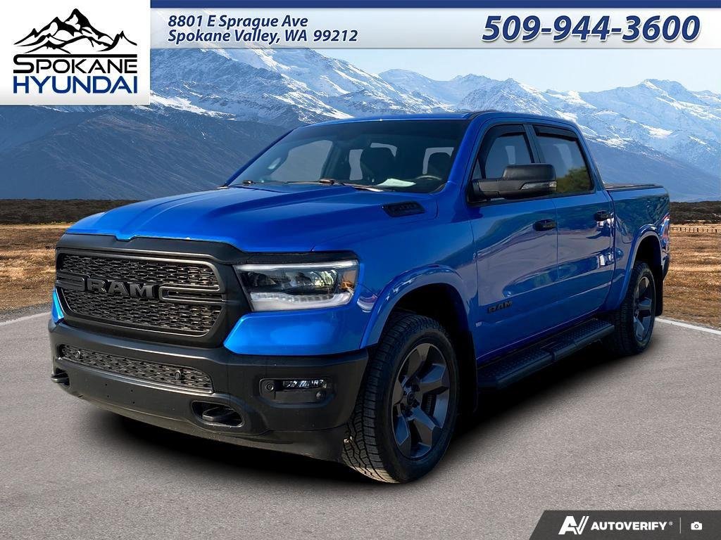 Used 2023 Hydro Blue Pearlcoat Ram Big Horn image 1