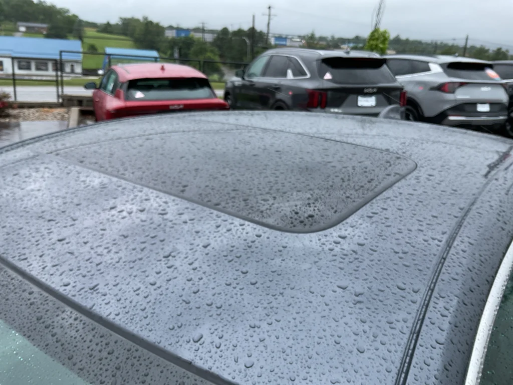 Used 2023 Meteorite Gray Metallic Honda EX image 6
