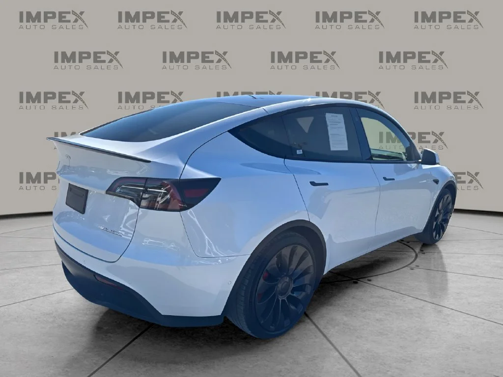 Used 2022 White Tesla Performance image 5