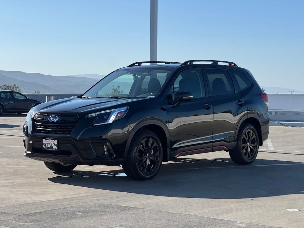 Used 2024 Crystal Black Silica Subaru Sport image 5