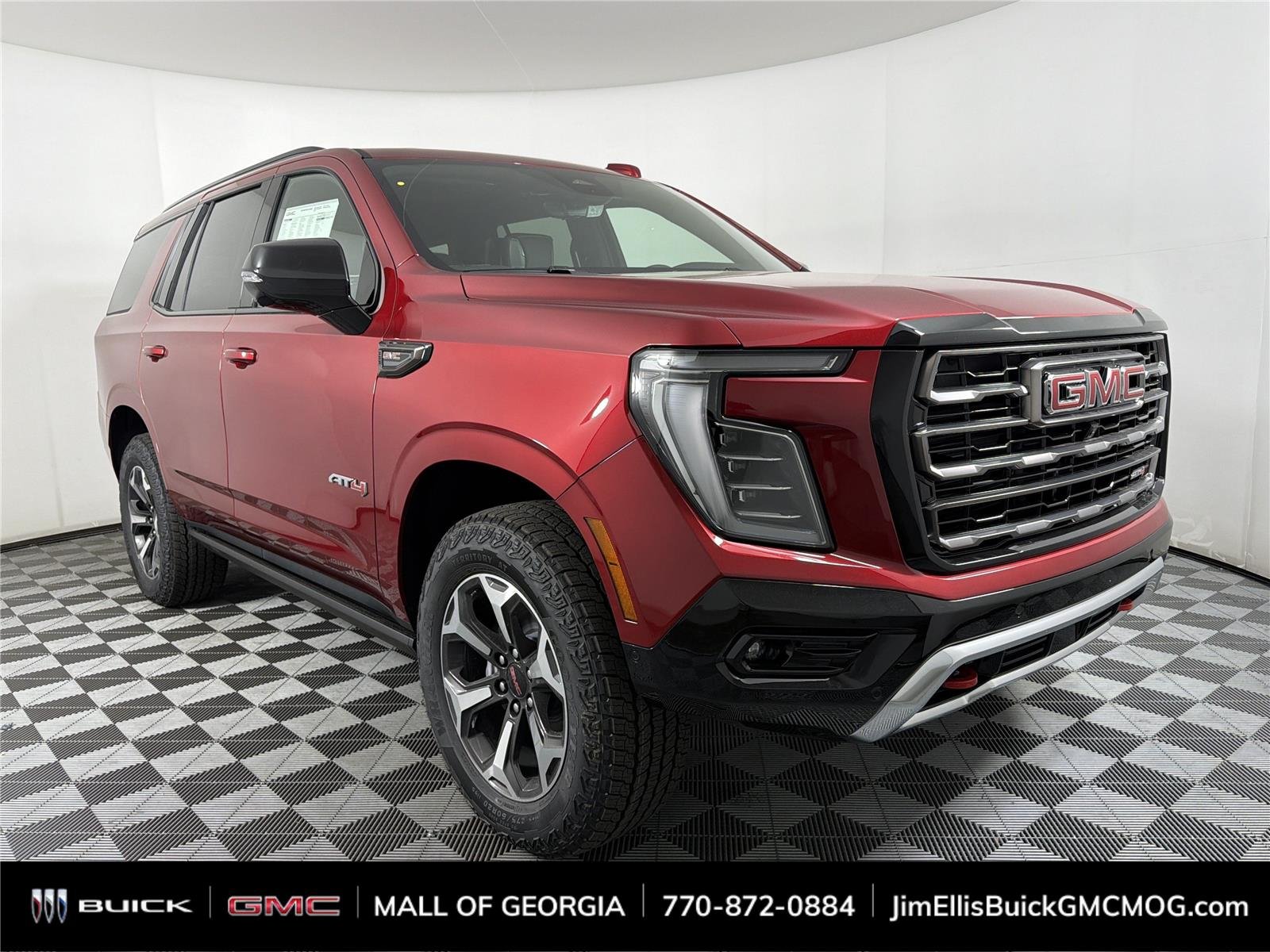New 2026 Volcanic Red Tintcoat GMC AT4 Ultimate image 1