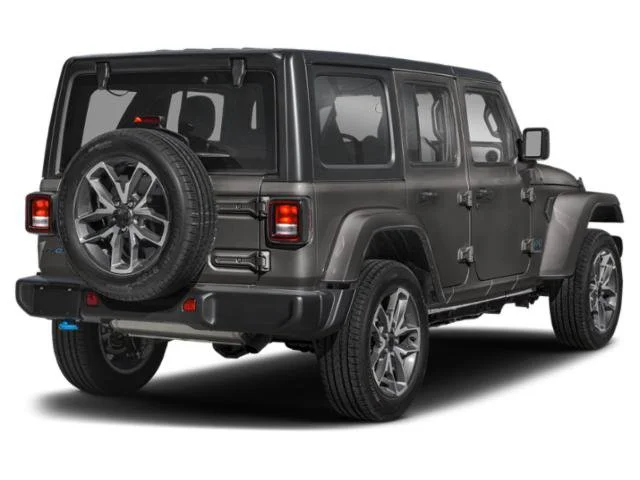 Used 2025 Gray Jeep Sahara 4xe image 2