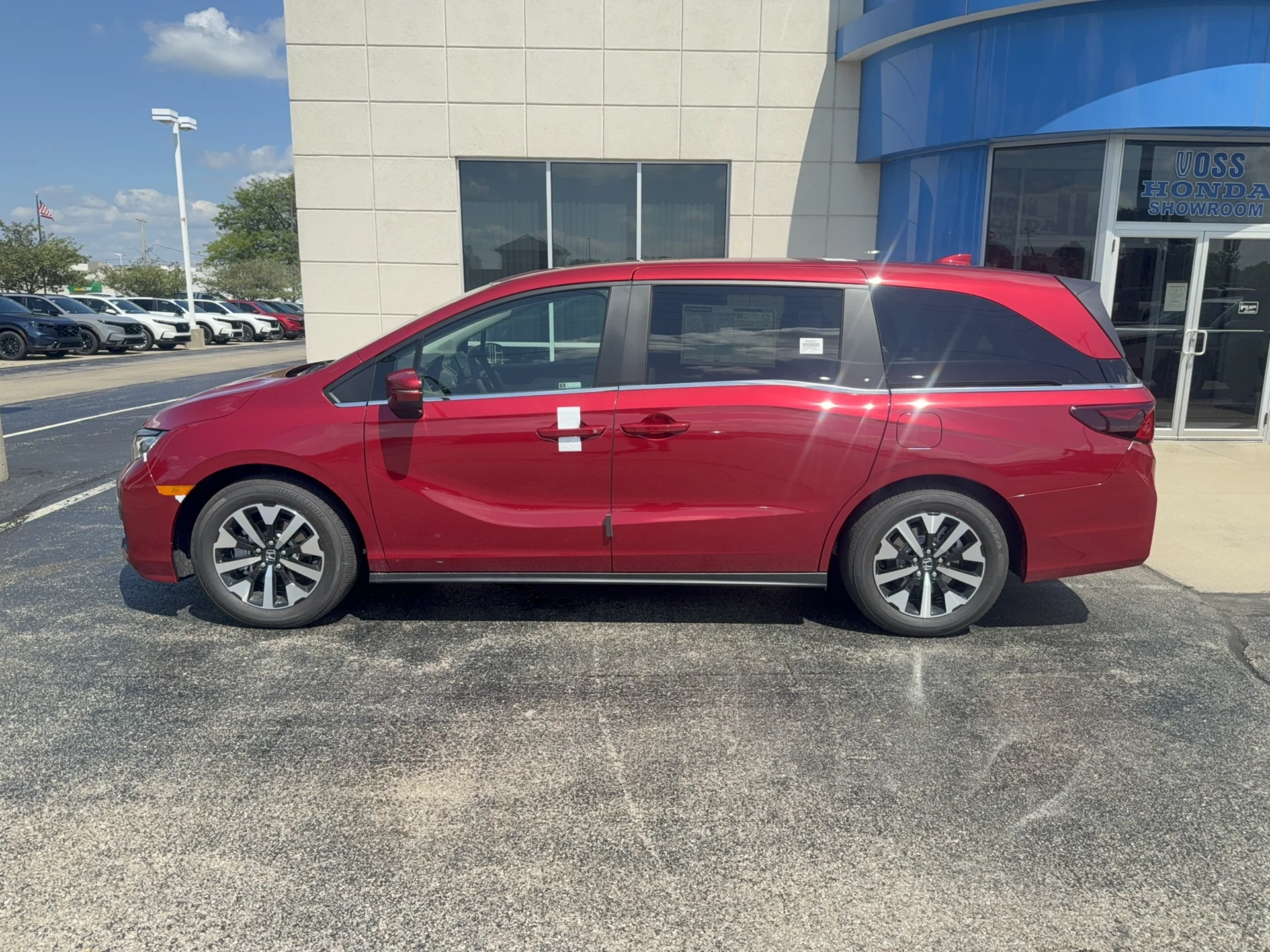 New 2026 Radiant Red Metallic II Honda EX-L image 8