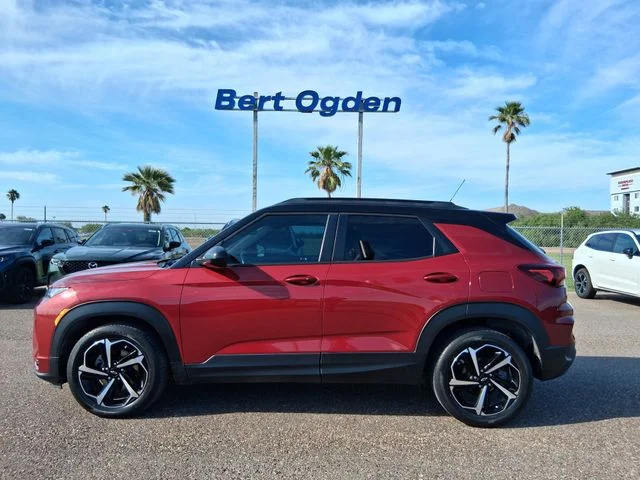 Used 2021 Chevrolet Trailblazer RS with VIN KL79MTSL1MB039210 for sale in Edinburg, TX