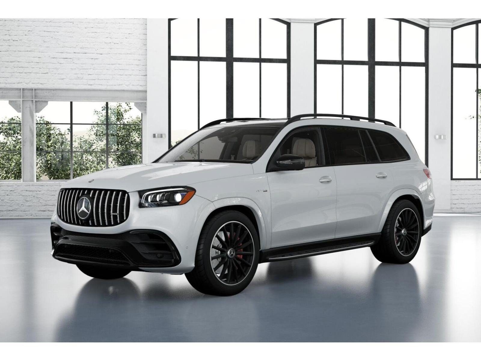 New 2026 MANUFAKTUR Moonlight White Metallic Mercedes-Benz GLS 63 AMG® 4D Sport Utility 4MATIC®  image 40