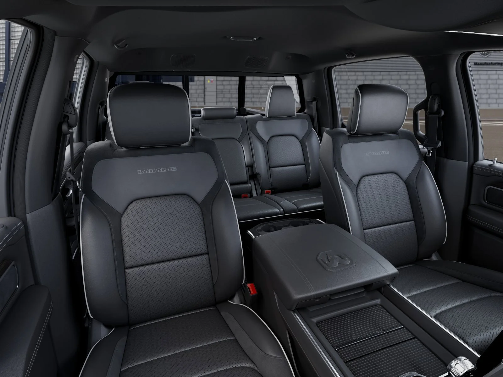 New 2026 Diamond Black Crystal Pearl-Coat Exterior Paint RAM Laramie image 18