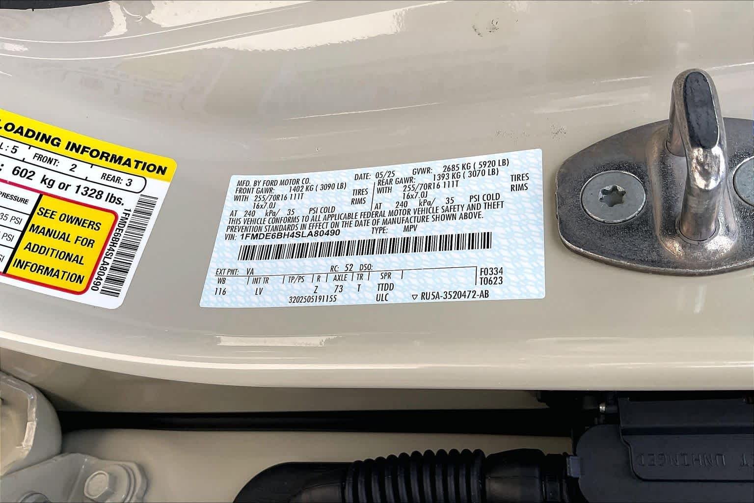 Used 2025 Desert Sand Ford Base image 33