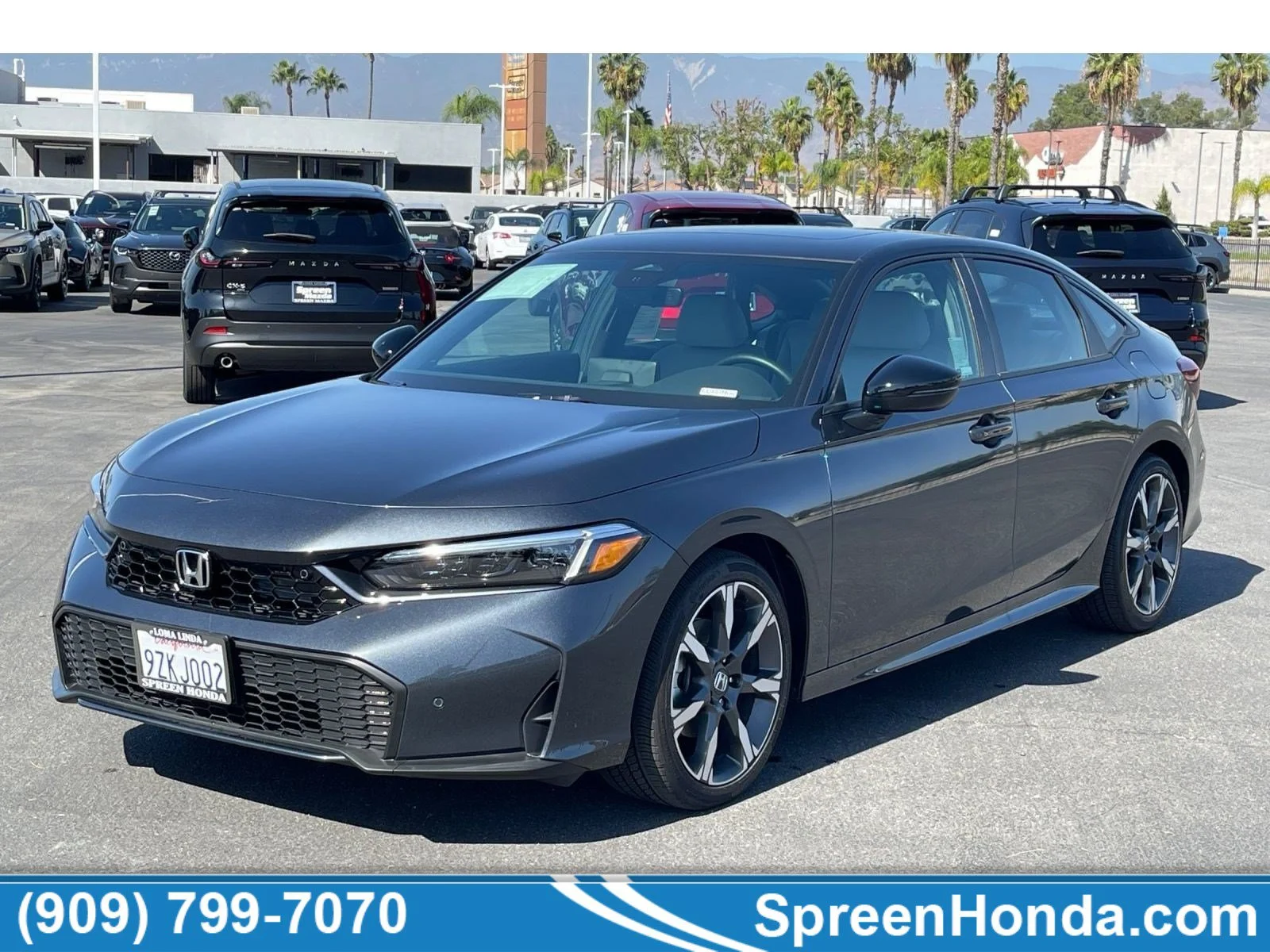 Certified Used 2026 Meteorite Gray Metallic Honda 2WD Sport Touring Hybrid image 58
