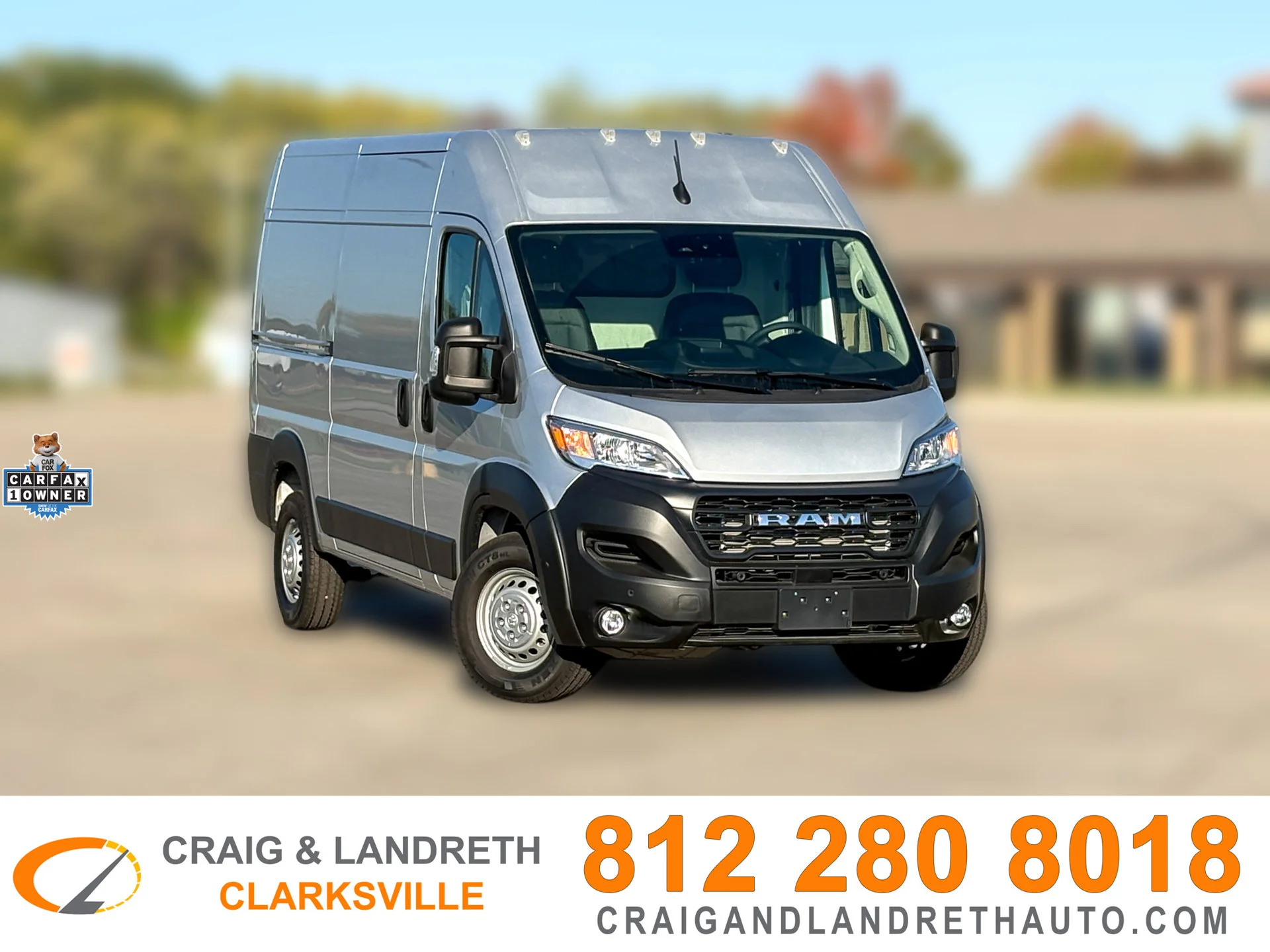 2026 RAM ProMaster Cargo Van