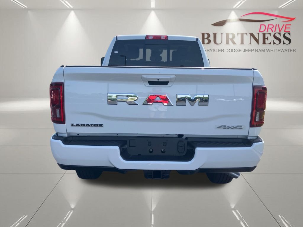 New 2026 Bright White Clear-Coat Exterior Paint RAM Laramie image 5